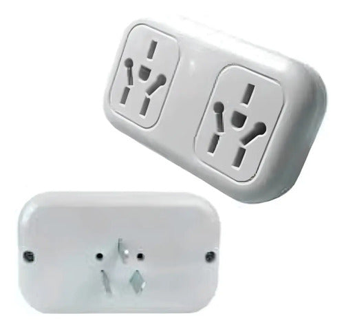 Combo 1zapatilla Multificha, Adaptador A