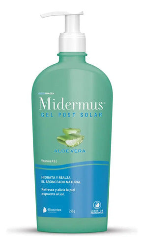 Midermus Post Solar Con Vitamina A Y E Gel 240g