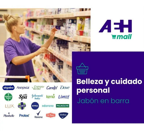 Jabon De Tocador En Barra Frescura Plusbelle 120g