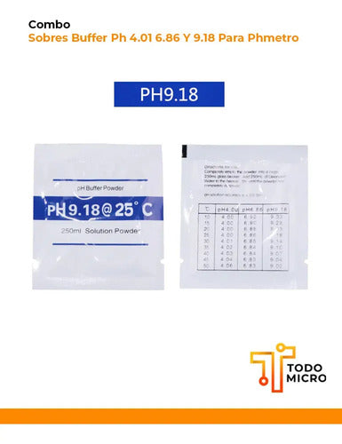 Combo Buffer Ph 3 Sobres 4.01 6.86 9.18