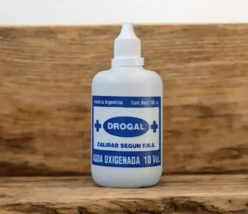Agua Oxigenada Drogal 10 Vol X 100cc X 10 Unidades