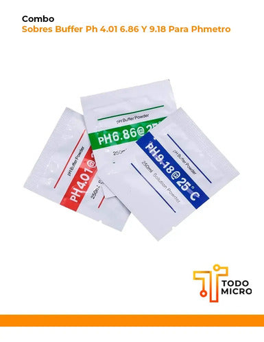 Combo Buffer Ph 3 Sobres 4.01 6.86 9.18