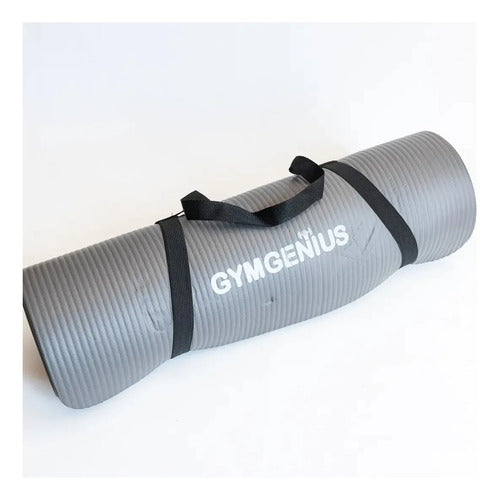 Mat Antideslizante Gymgenius para Yoga y Pilates 10mm 183x61cm Gris · 16904 · foto 02