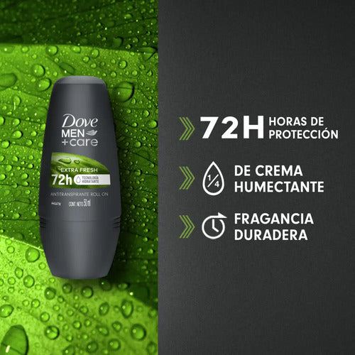 Antitranspirante Roll On Dove Extra Fresh 50 ml