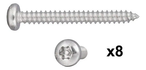 Tornillo Torx Tamper 3x40 Acero Inoxidab