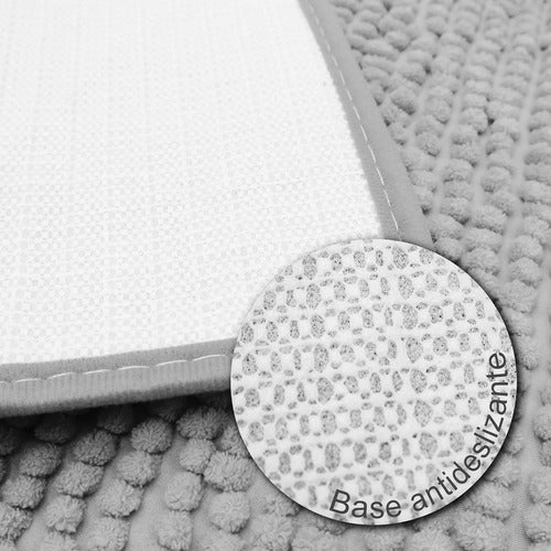 Alfombra De Baño Patagonia Home Antideslizante 60x40 Cm