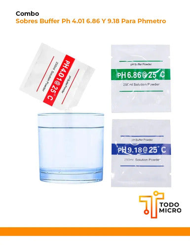 Combo Buffer Ph 3 Sobres 4.01 6.86 9.18