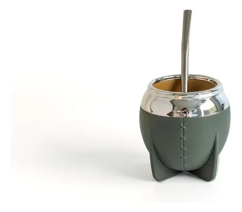 Mate Pampa Uruguayo Torpedo Termico + Bombilla + Packaging