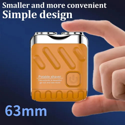 Afeitadora Portátil Recargable para Cuerpo Entero con Carga USB Azul · 17199 · foto 08
