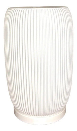 Lampara Velador Dekia Ziro Blanco