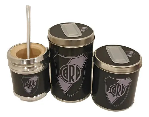 Set Matero Joy Disenios River Plate 5p