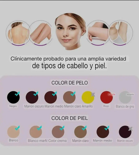 Depiladora Láser Definitiva IPL Kit 5 Niveles Rosa · 17167 · foto 02