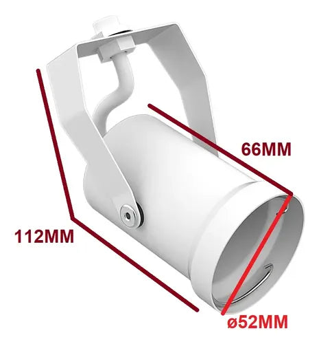 Spot Spotsline Cabl109bt Techo Gu10 Led 9w Color Blanco