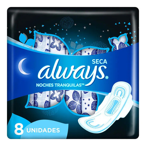 Toallas Femeninas Always Xtra Seca con Alas x8 · 17645 · foto 01