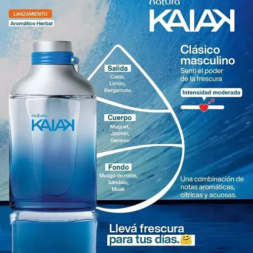 Jabón En Barra Masculino Natura Kaiak