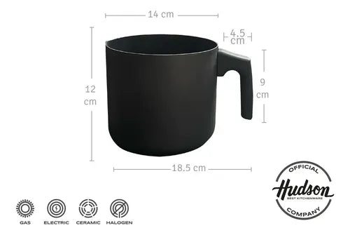 Jarro Hervidor Aluminio Antiadherente 14cm Daily Abollado