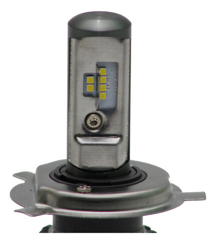 Cree Led H4 Con Cam Bus 40w / 6200k H4 Gris Oscuro Blanco