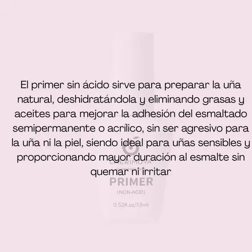 Primer sin Acido para Esmalte Semipermanente Cherimoya 15ml Uso Profesional · 17617 · foto 07