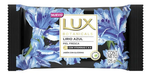 Jabon De Tocador En Barra Lux Botanicals Lirio Azul X 125 Gr
