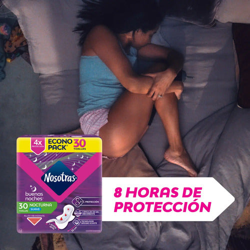 Toallas Femeninas Nosotras Buenas Noches con Alas x 30 · 17508 · foto 05