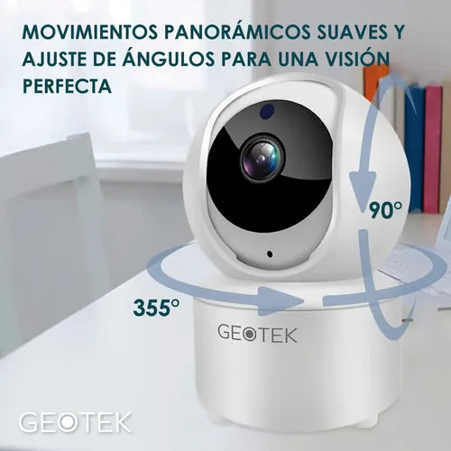 Kit 3 Camaras Seguridad Geotek 2mp Wifi Nocturna N4 360