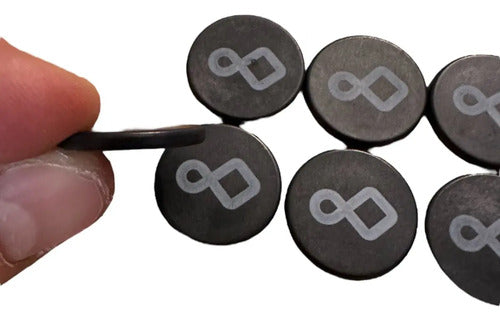 Coin Tag Nfc 213 Resistente Agua Y Calor