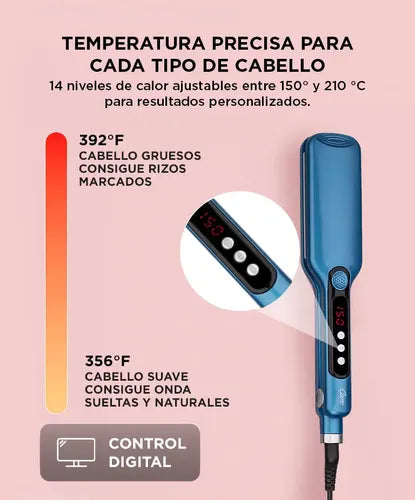 Buclera Automática Gadnic de Cerámica con 14 Niveles Celeste · 17247 · foto 03