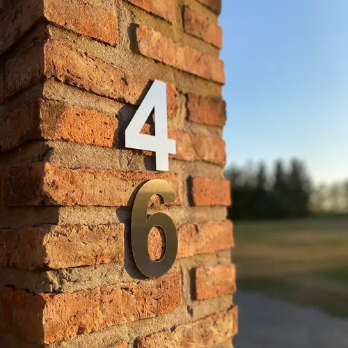 Numero Domiciliario Dimarbo 12cm Acero I 8