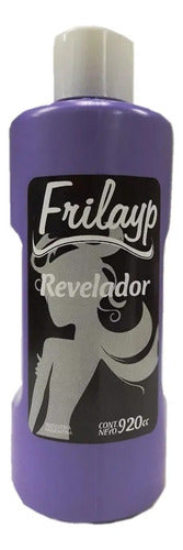 Revelador Decolorante 920 Ml Sin Amoníaco Frilayp Volumen 10