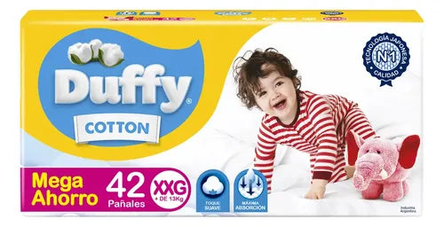 Pañales Duffy Cotton Talle XXG 42 Unidades · 17857 · foto 02