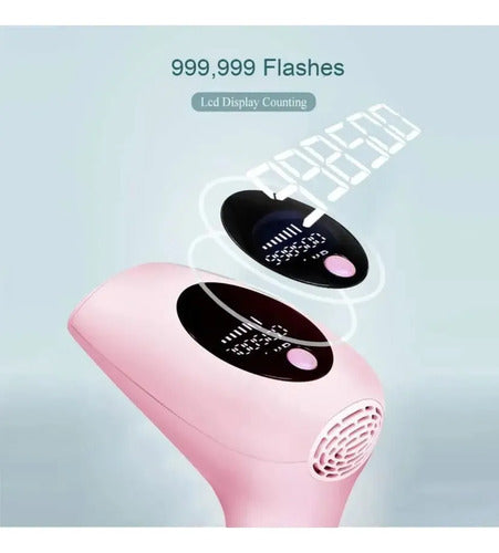 Depiladora Láser Definitiva IPL Kit 5 Niveles Rosa · 17167 · foto 04