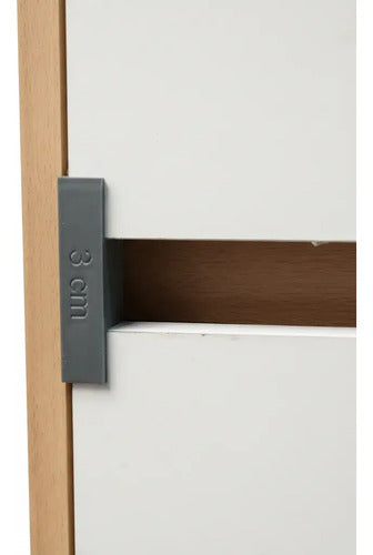 Kit Separadores Magno para Frente de Cajón Gola 2 3 4 y 5 cm x 8 Unidades · 15939 · foto 01
