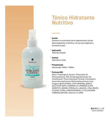 Loción Tónico Hidratante Nutritiva Biobellus 250ml Día y Noche · 17475 · foto 02