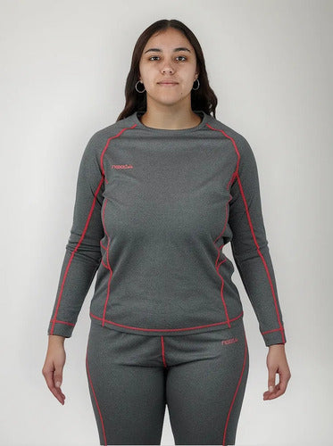 Remera Térmica Mujer Nexxt Olympia Gris Talle XL · 16754 · foto 10