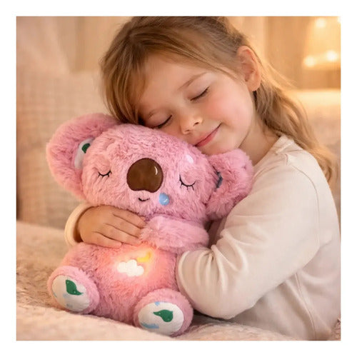 Peluche de Koala con Luz Música y Movimiento 25 cm Bordo · 16811 · foto 02
