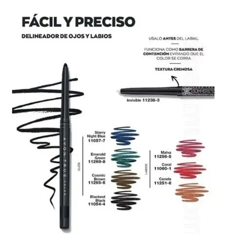 Avon Delineador De Ojos Retractil Glimmerstick Marron