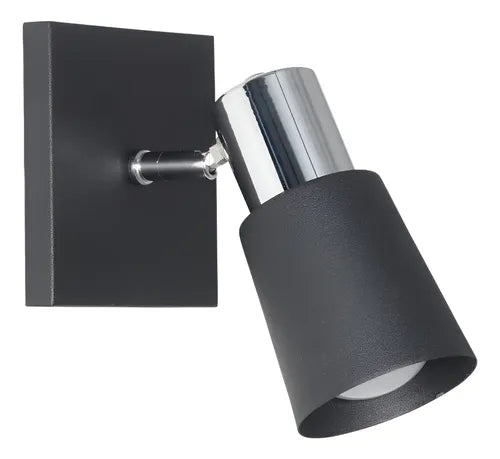 Aplique Pared 1 Luz Baño Pasillo Moderno Led E27 Vg