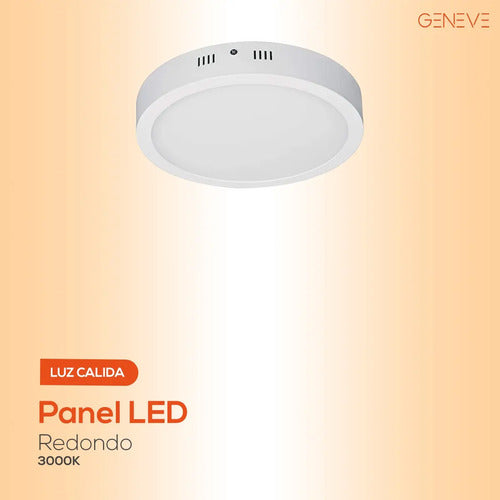 Plafon Led Geneve 6w Redondo X5u