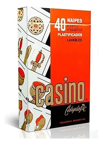 Naipes Casino x 40 Cartas Plastificadas · 17099 · foto 01