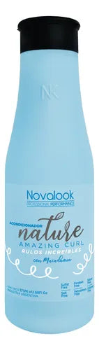 Acondicionador Novalook Macamia 375ml Cabellos Con Rulos