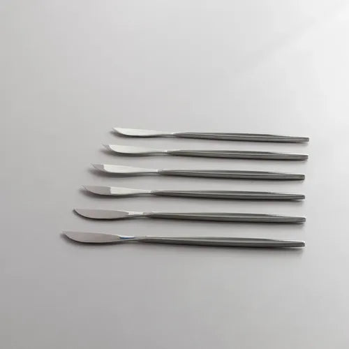 Cuchillo Asado Plateados Volf - Set X 6