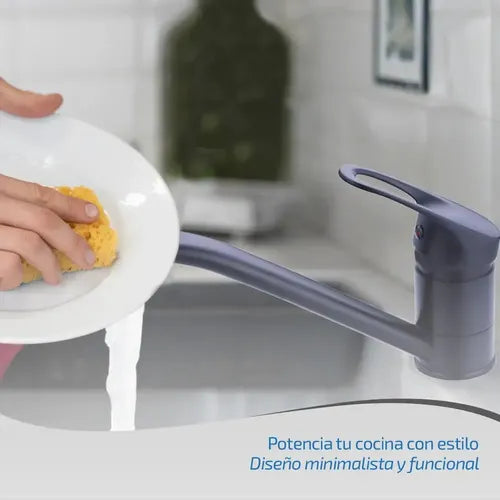 Femmto Cocina Grb03 Griferia Canilla Monocomando Color Negro