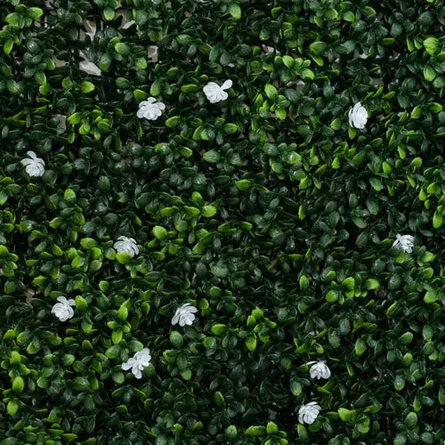 Jardin Vertical Artificial Exterior Uv Flores Limay 50x50cm Verde