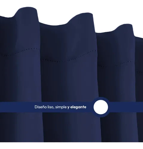Cortinas Blackout Textil Living 130x210 Bordó