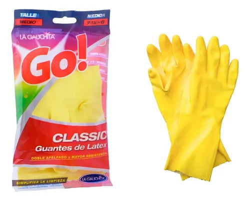 Guantes La Gauchita Go Classic Latex Dom