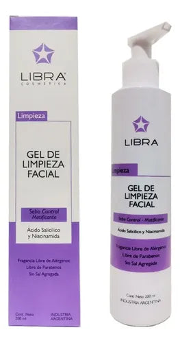 Gel de Limpieza Facial Libra Cosmética para Piel Grasa 200 ml · 17444 · foto 05