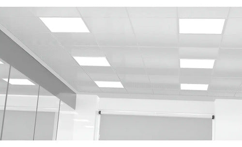 3 Plafones Led Cuadrados Embutir 18w Luz