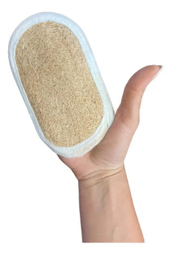 Guante Exfoliante Manopla Chica Esponja Vegetal Pack X12 · 18152 · foto 02