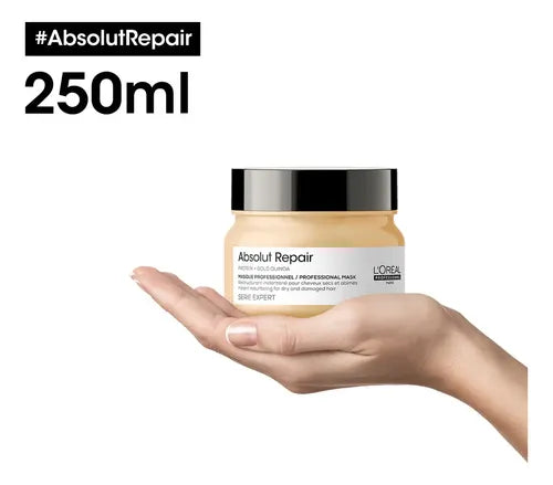 Kit L´oréal Absolut Repair Shampoo + Máscara De Reparação