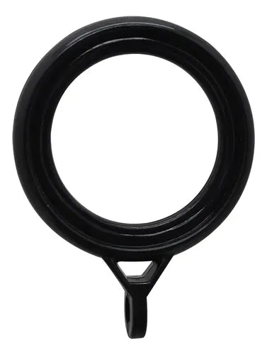 Argollas Plasticas 40mm Para Barral Negr